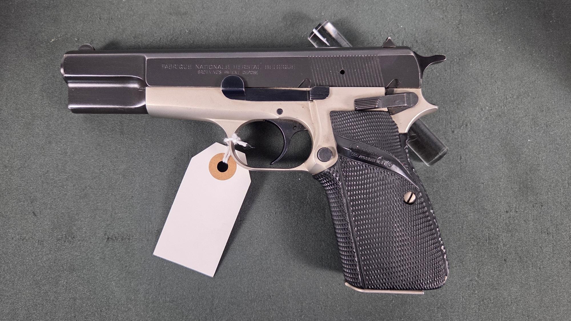 1979 twop tone FN-made Browning Hi-Power