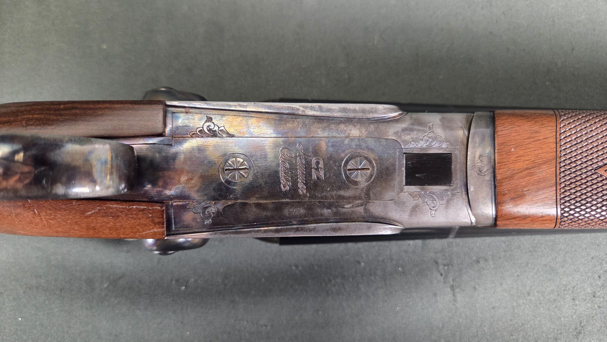 CZ-USA Hammer Coach side-by-side shotgun, 12 gauge with 20-inch barrels - Image 4