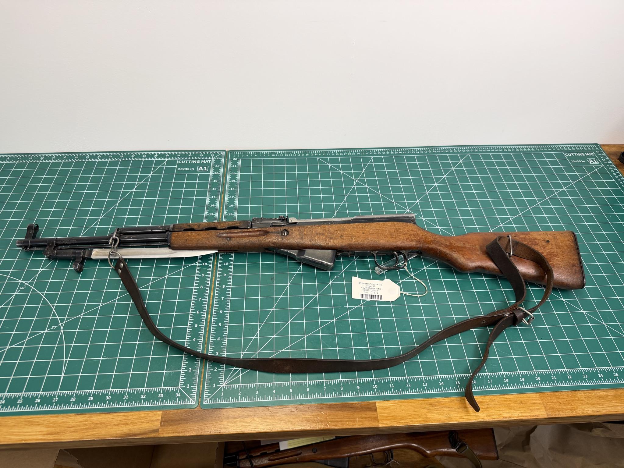 Early Chinese Type 56 SKS rifle - Image 3