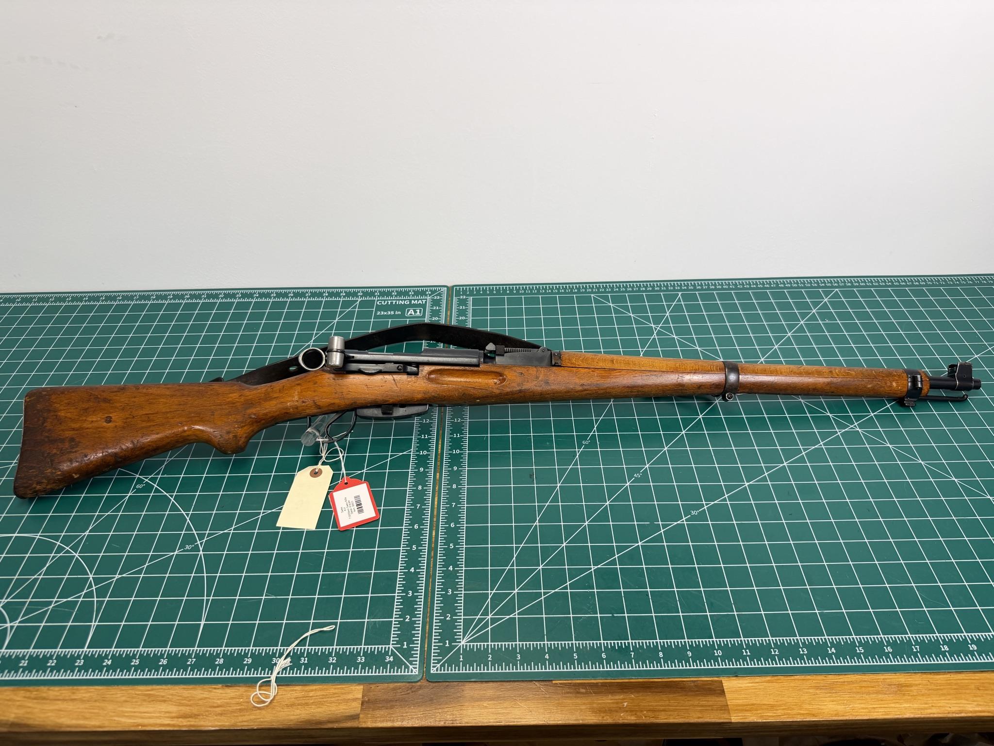 Swiss K31 Schmidt-Rubin straight-pull rifle