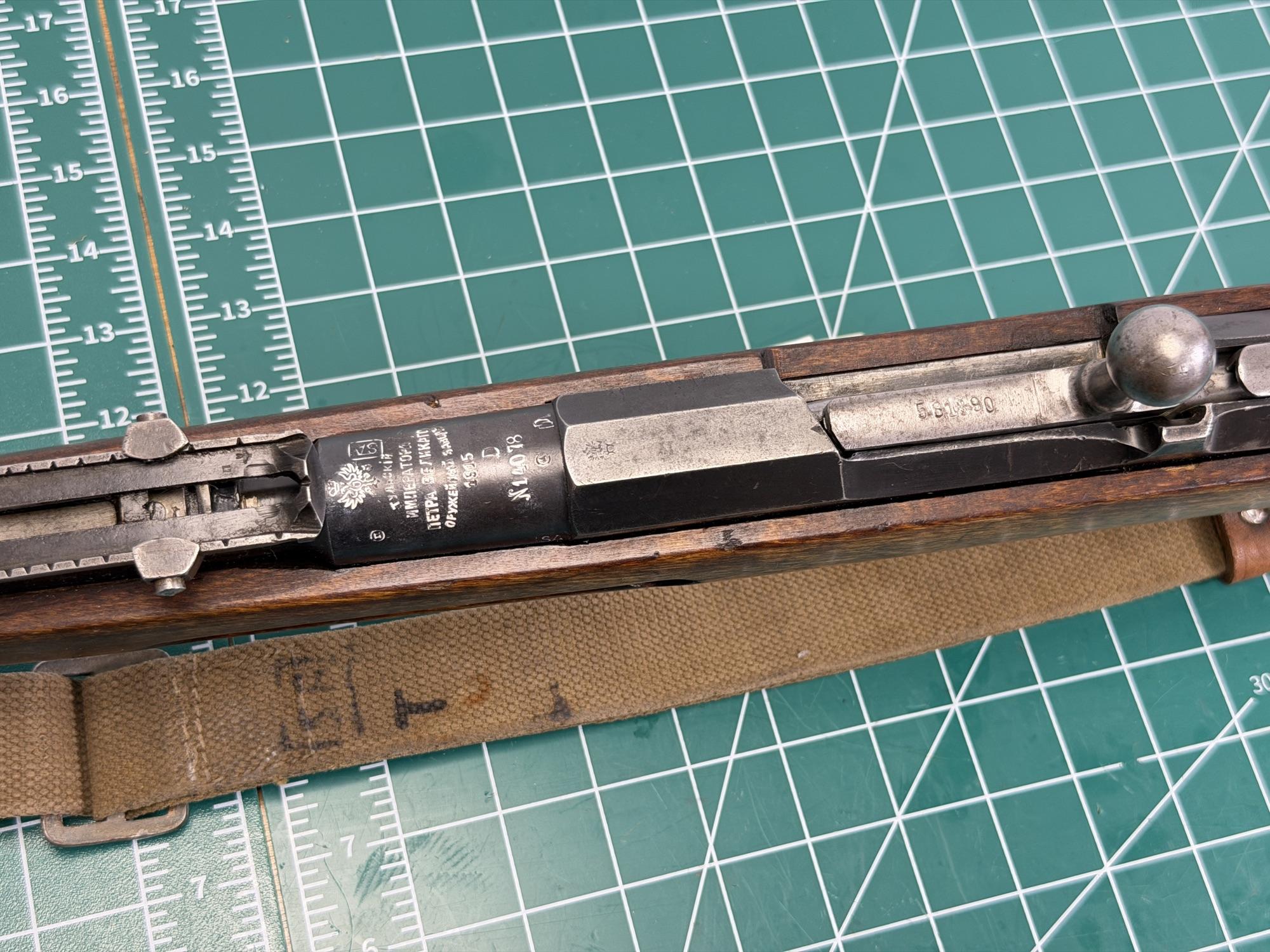Finnish SA-marked M91 Mosin-Nagant 1915 Tula-manufactured - Image 5