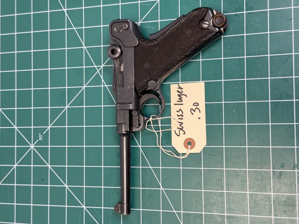 Waffenfabrik Bern Swiss Luger 06/29 pistol chambered in .30 Luger