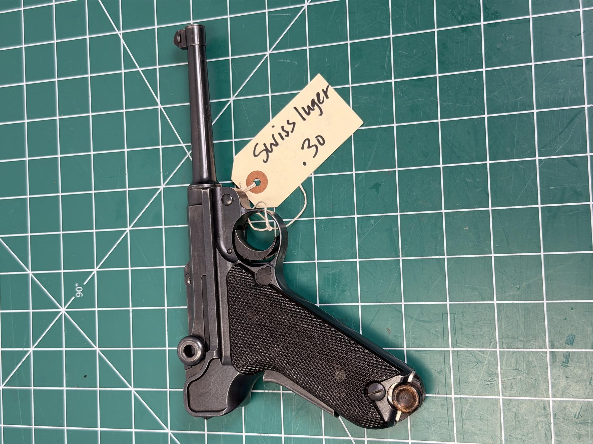 Waffenfabrik Bern Swiss Luger 06/29 pistol chambered in .30 Luger - Image 2