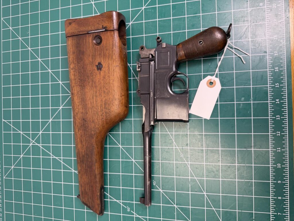 Mauser C96 “Broomhandle” pistol