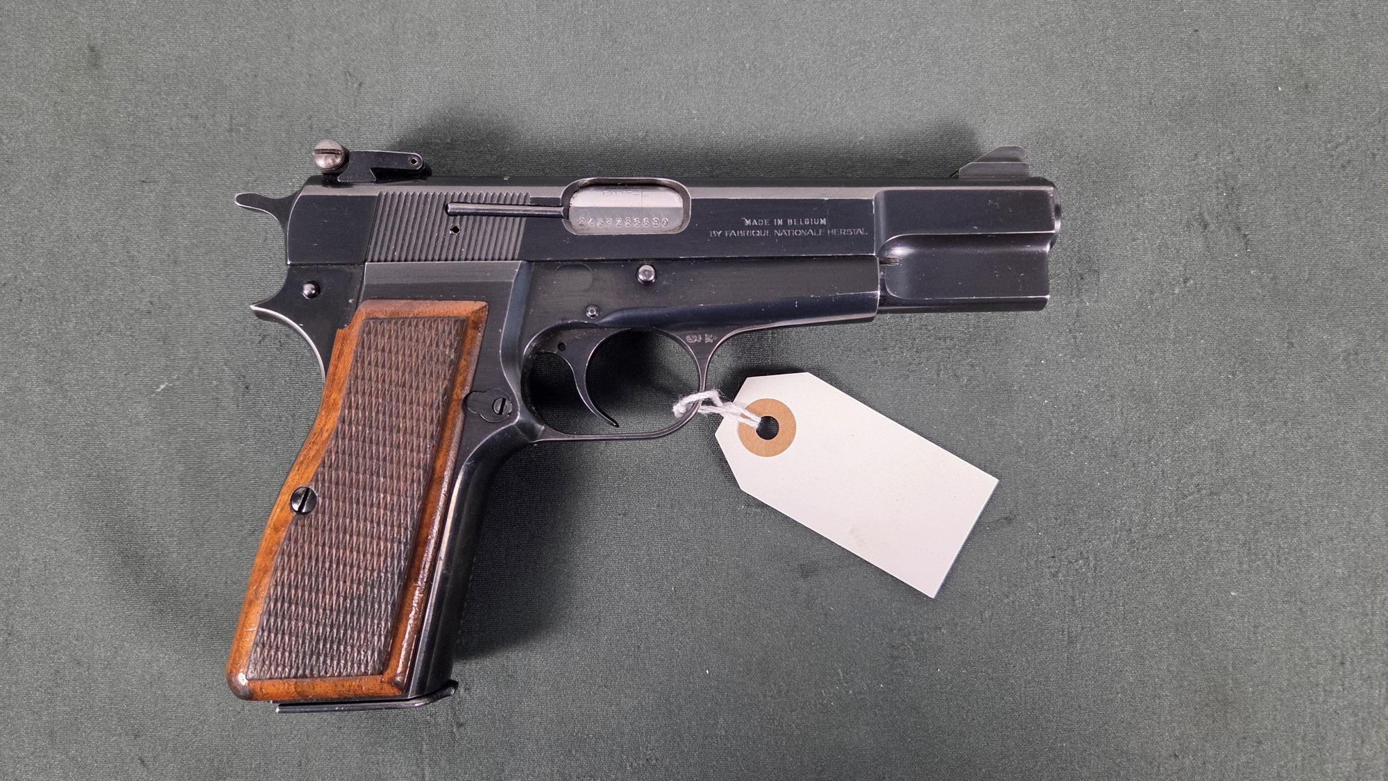 1989 Belgian FN-manufactured Browning Hi-Power Sport/Target