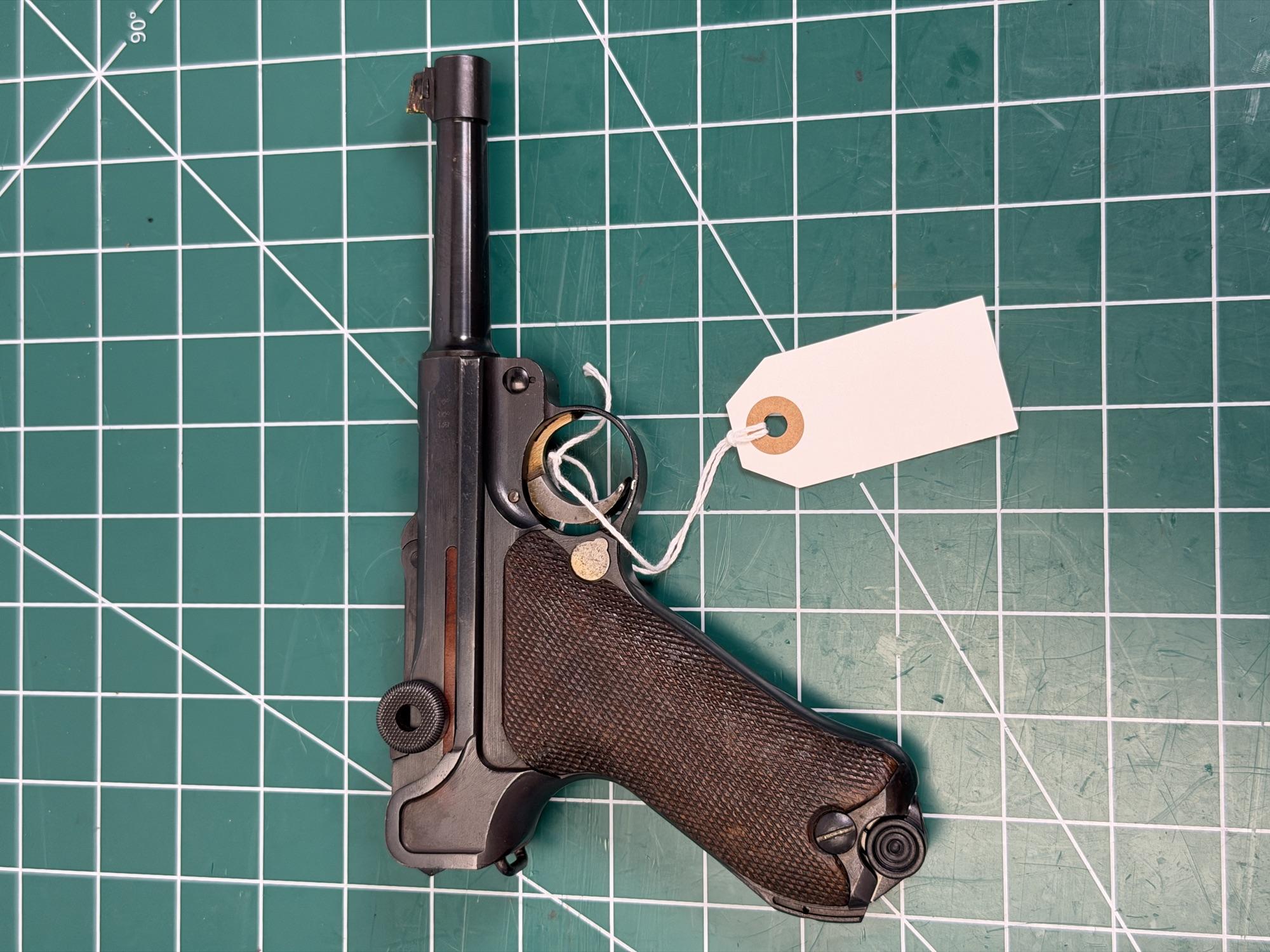 DWM P08 Luger pistol chambered in .30 Luger