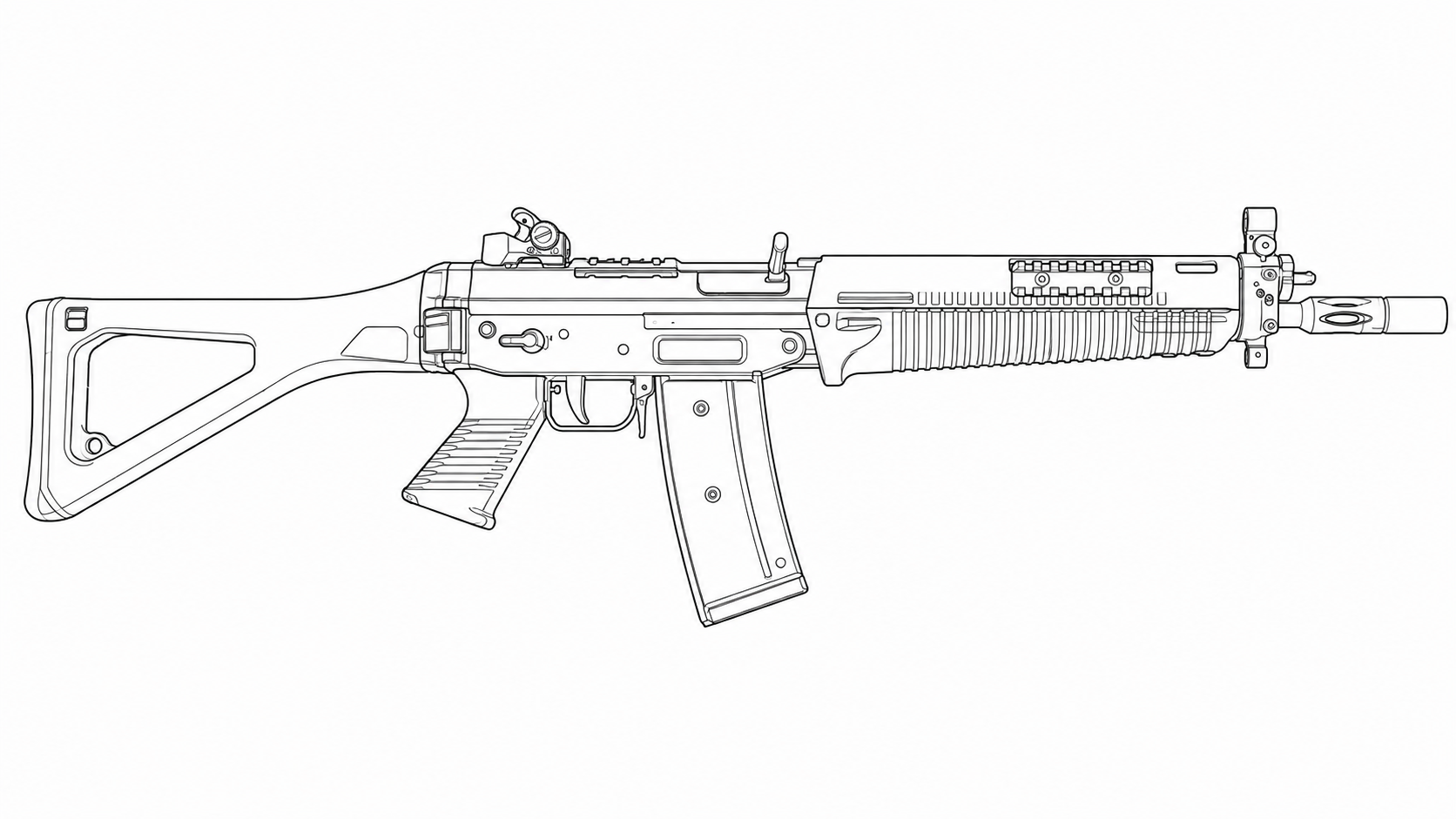 SIG SG 551 Rifles