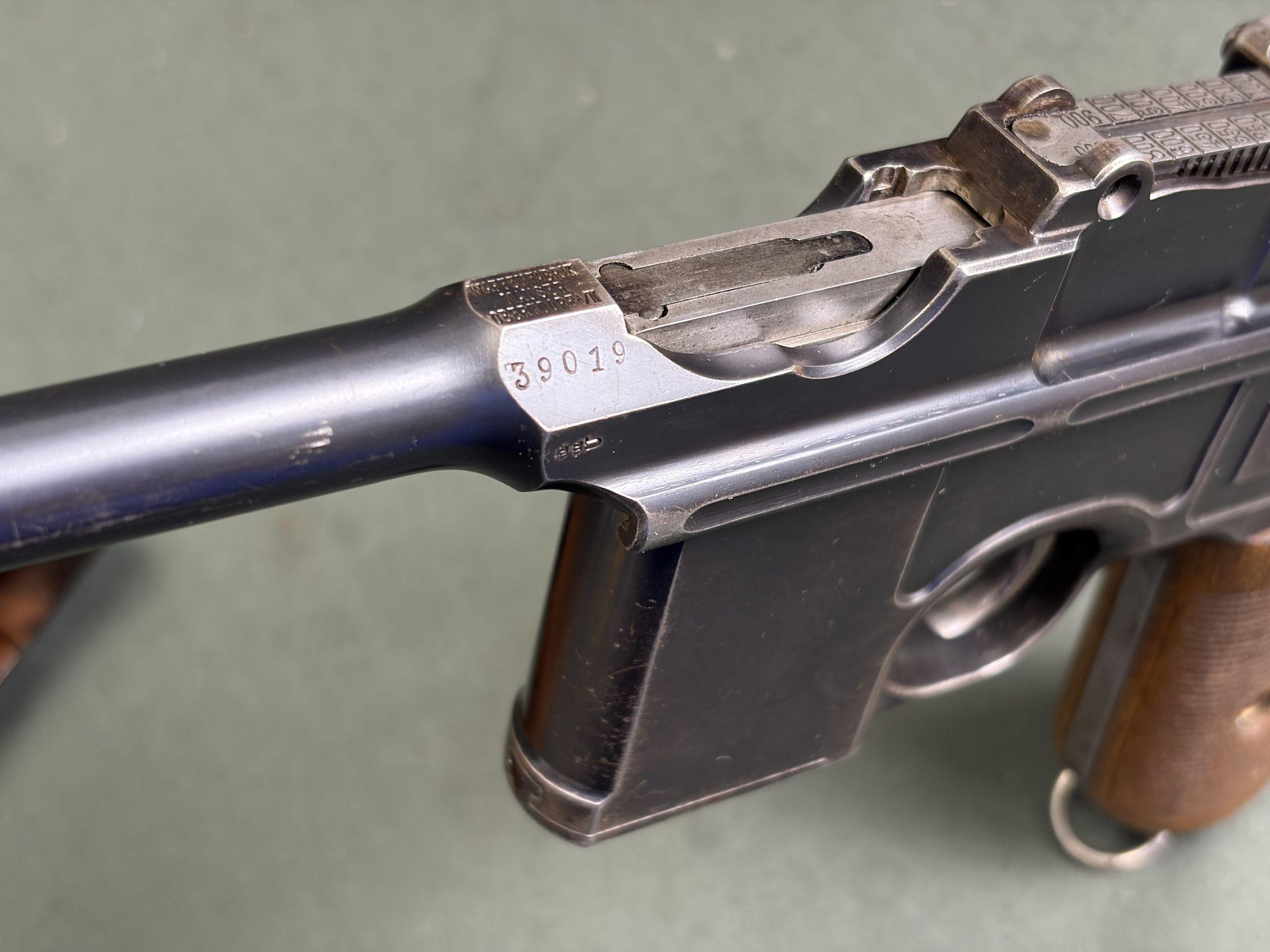 Mauser C96 Broomhandle — 1905, Matching Numbers - Image 2
