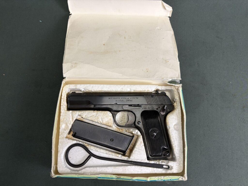 Norinco Model 213 9mm (TT-33 copy), like-new, boxed
