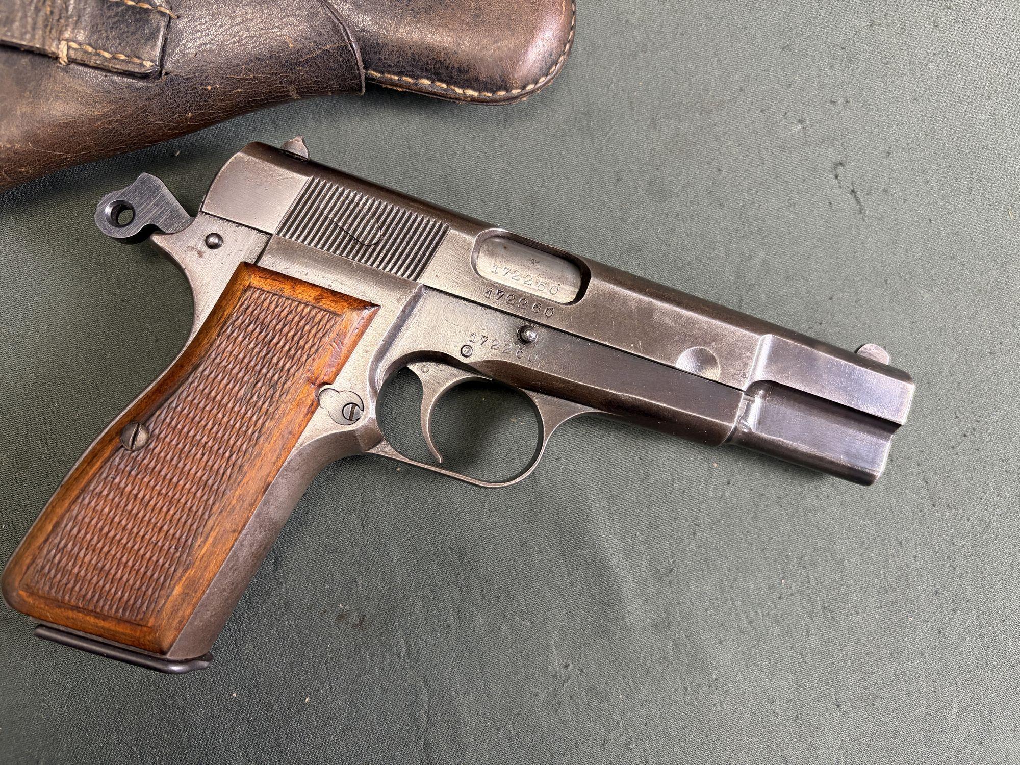 Nazi-marked FN Browning Hi Power, WaA140, all-matching - Image 4