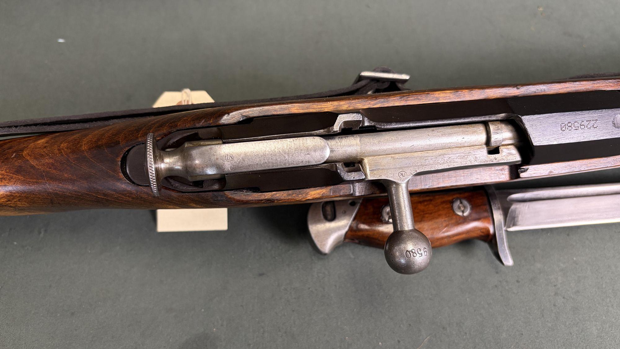 Antique Finnish M39 Mosin-Nagant 7.62×54R — 1898 Receiver, SAKO 1942, Finn-Matching NOS w/ Bayonet & Sling - Image 3