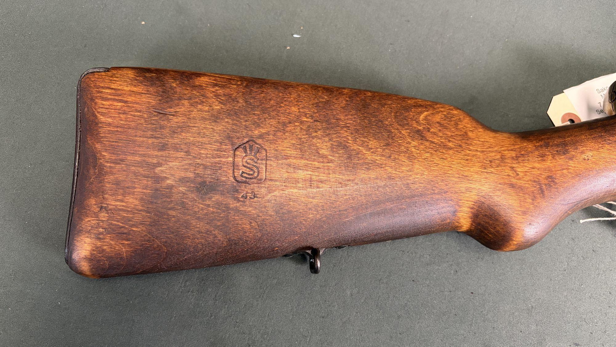 Finnish M39 Mosin-Nagant 7.62×54R — SAKO 1944, Civil Guard Cartouche - Image 2