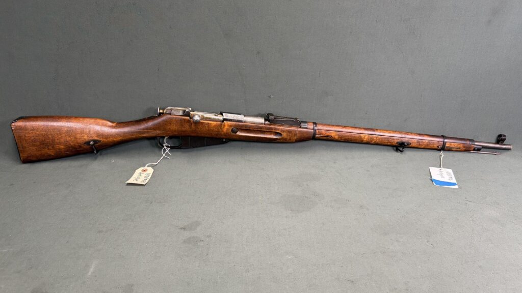 Antique (1898 Izhevsk receiver) Finnish Tikka M91/30 7.62×54R  Tsar Crest
