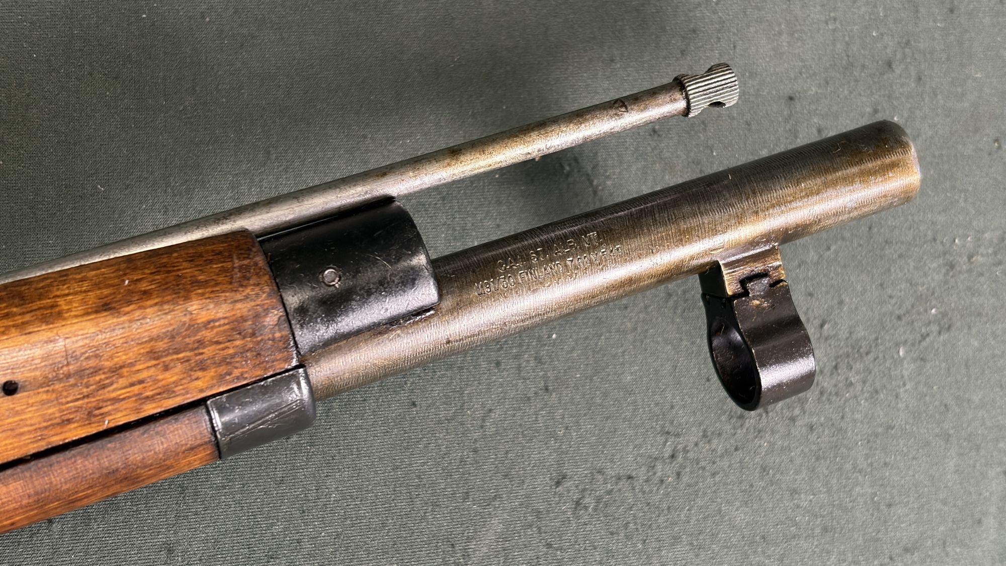 Antique (1898 Izhevsk receiver) Finnish Tikka M91/30 7.62×54R Tsar Crest - Image 9