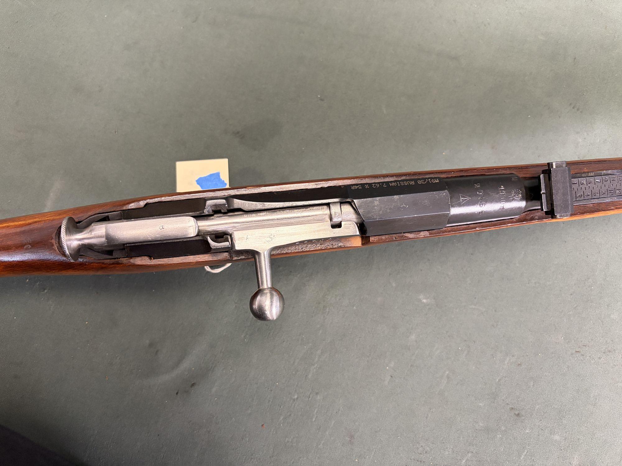 1930 Izhevsk Hex Soviet Mosin M91/30 7.62×54R, Matching - Image 2