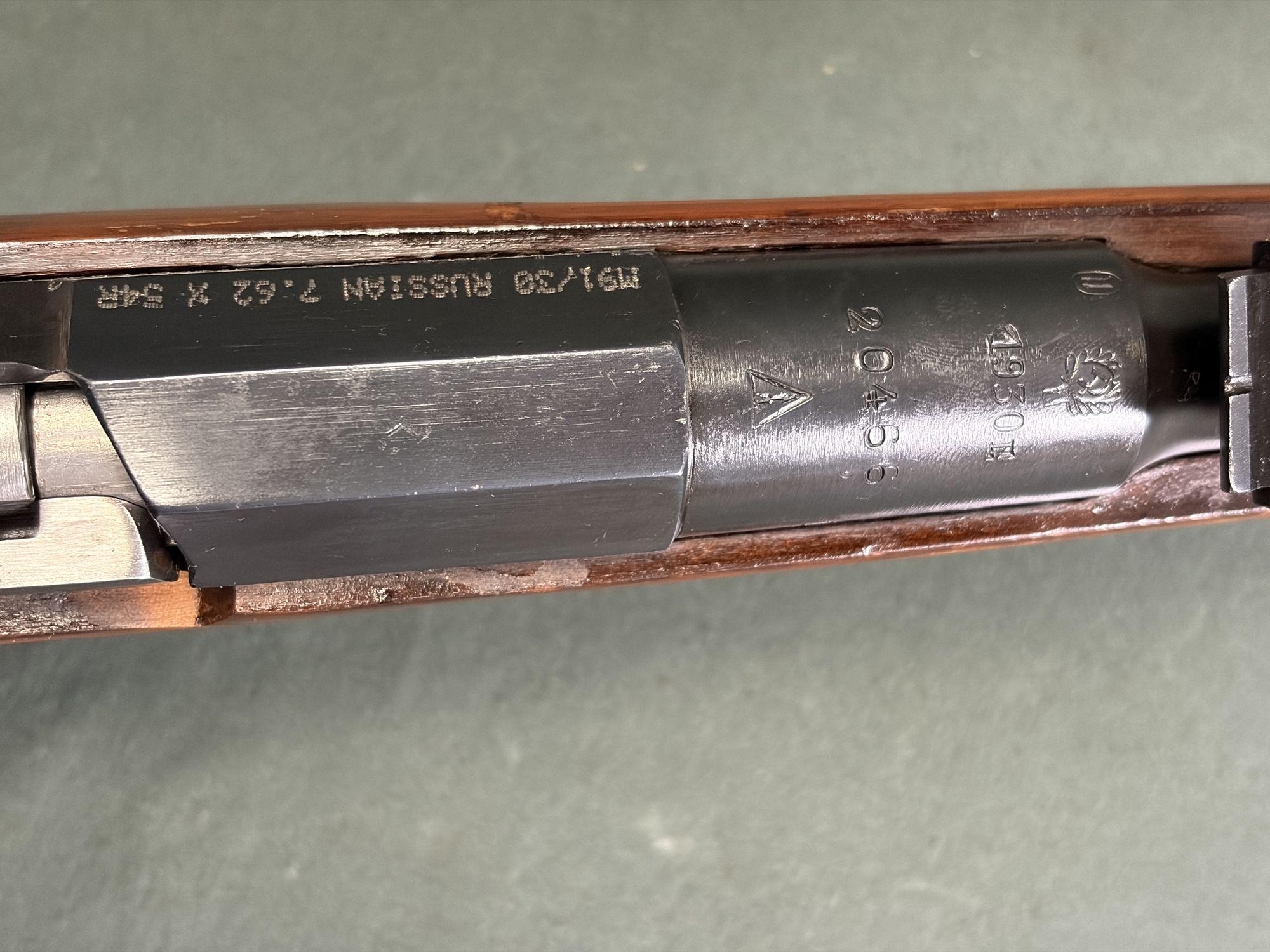 1930 Izhevsk Hex Soviet Mosin M91/30 7.62×54R, Matching - Image 3