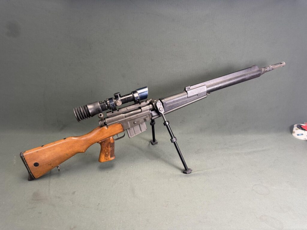 French FR-F2 sniper rifle chambered in 7.62 NATO