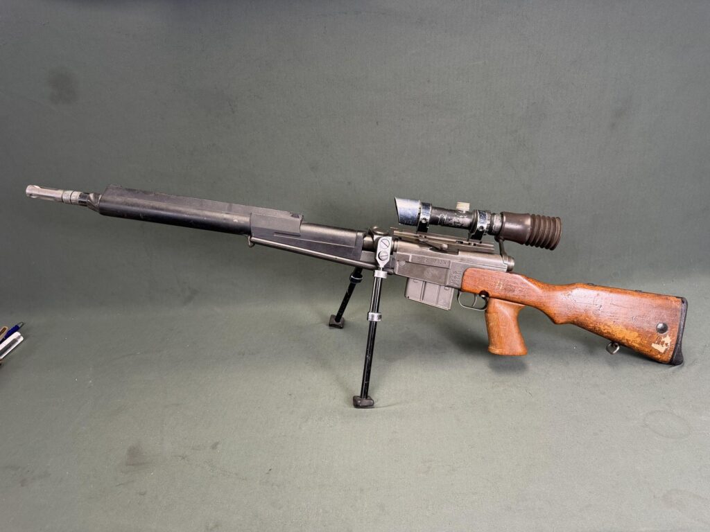 French FR-F2 sniper rifle chambered in 7.62 NATO