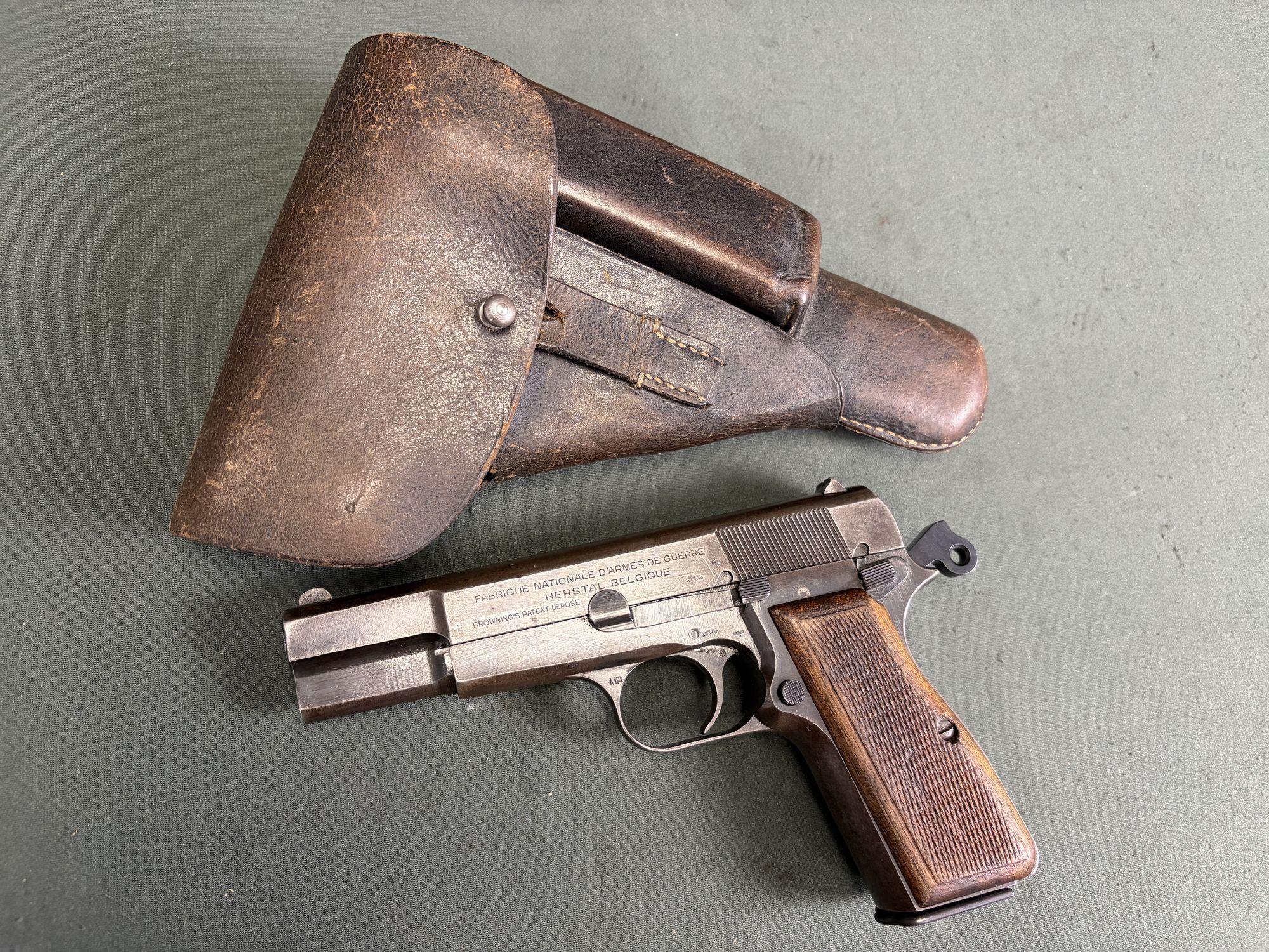 Nazi-marked FN Browning Hi Power, WaA140, all-matching - Image 9