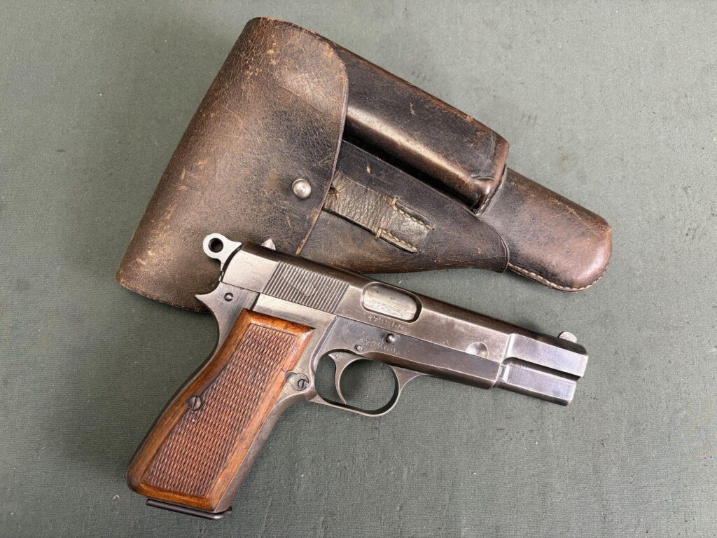 Nazi-marked FN Browning Hi Power, WaA140, all-matching