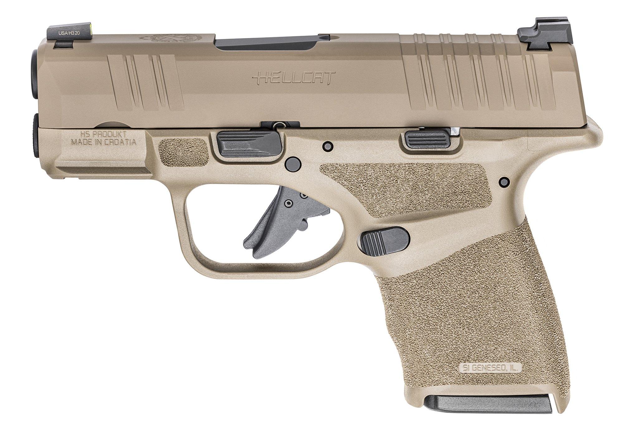 Springfield Hellcat 3" Micro-Compact 9mm Desert FDE — 5 Magazines Included - Image 2