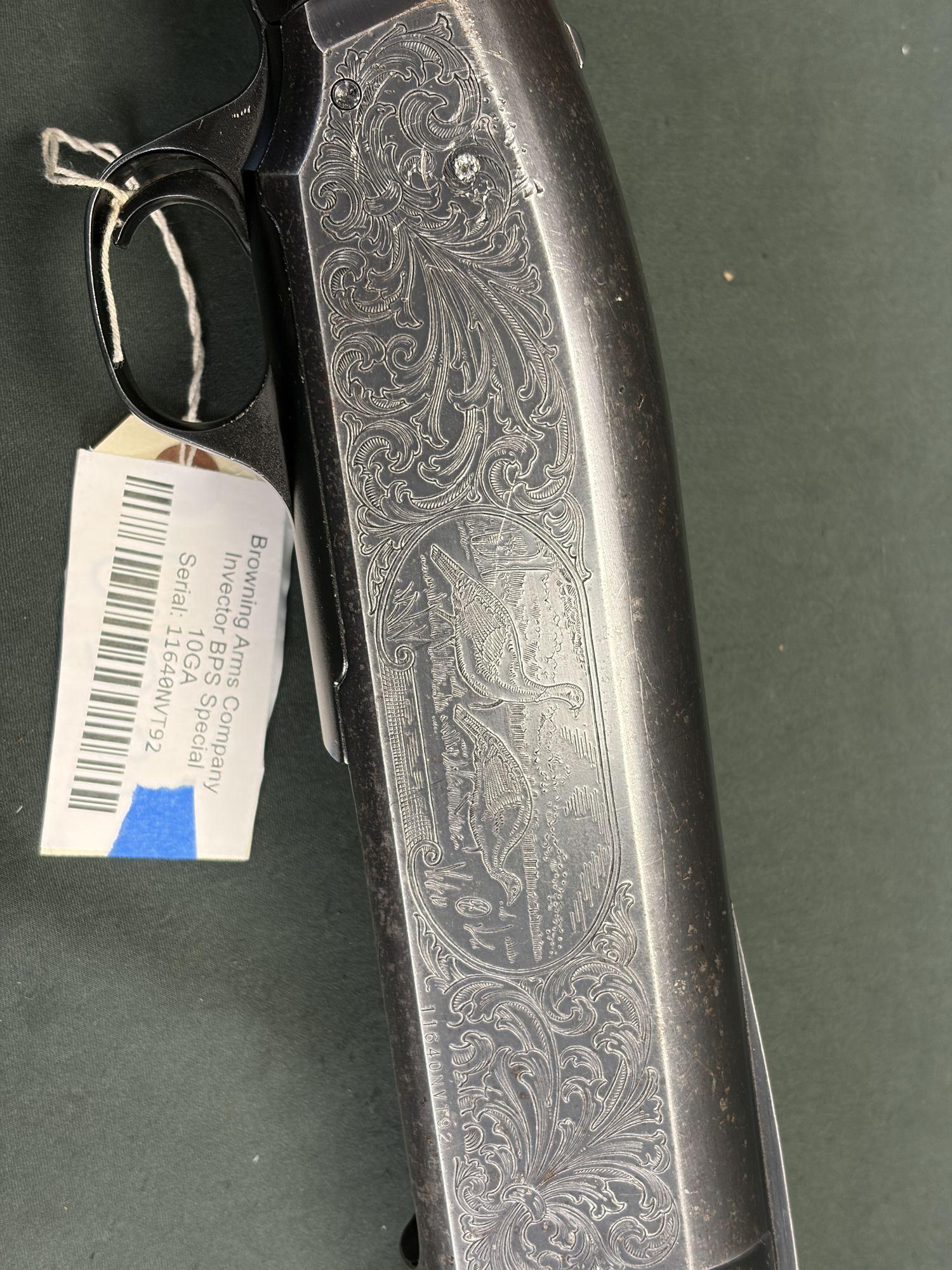 Browning BPS Special 10 Gauge — Invector, Engraved Receiver - Image 2