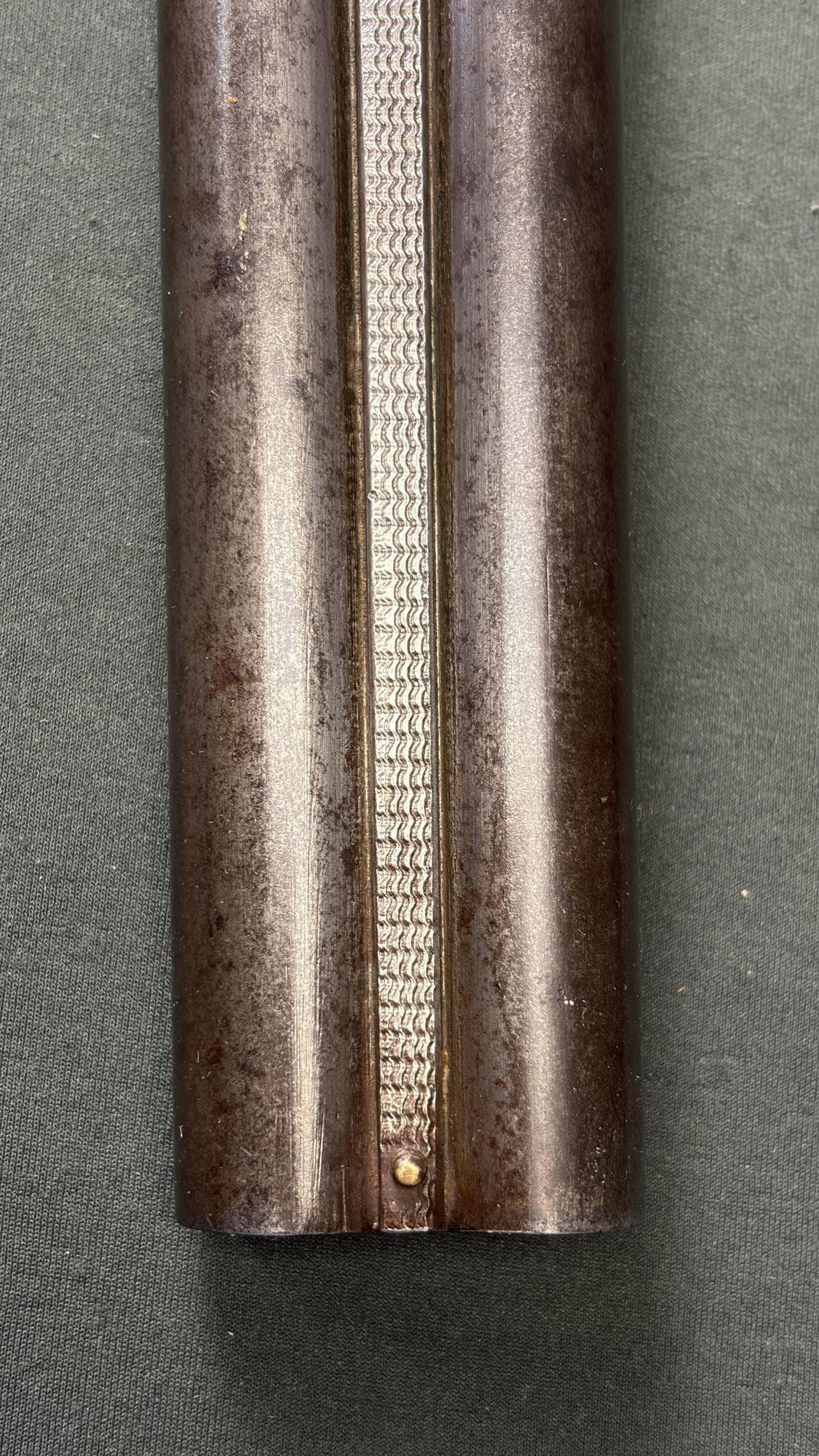 Belgian 12ga SxS Shotgun — Liège, Japanese Yokosuka Marked - Image 12