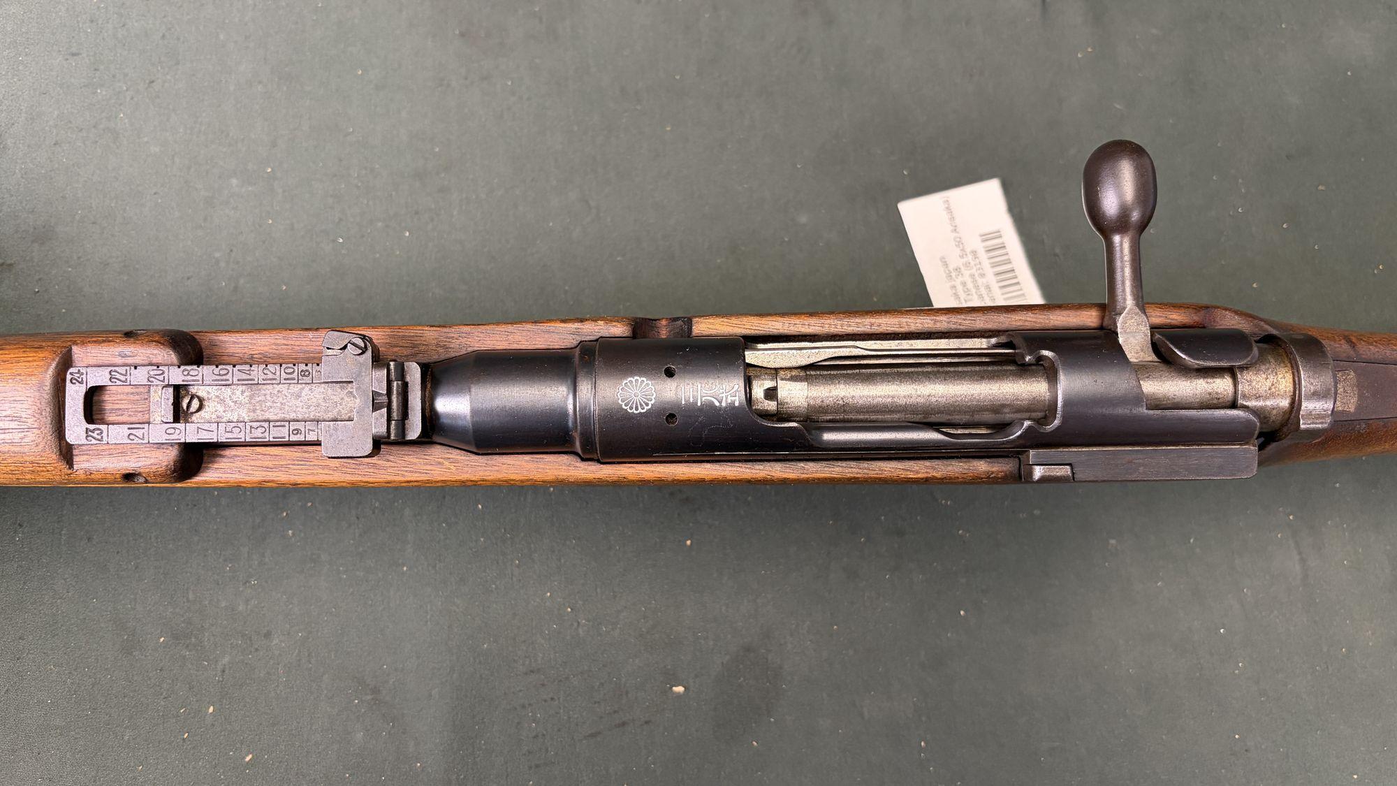 Japanese Type 38 Arisaka 6.5×50 — Kokura, Intact Mum, Matching - Image 3