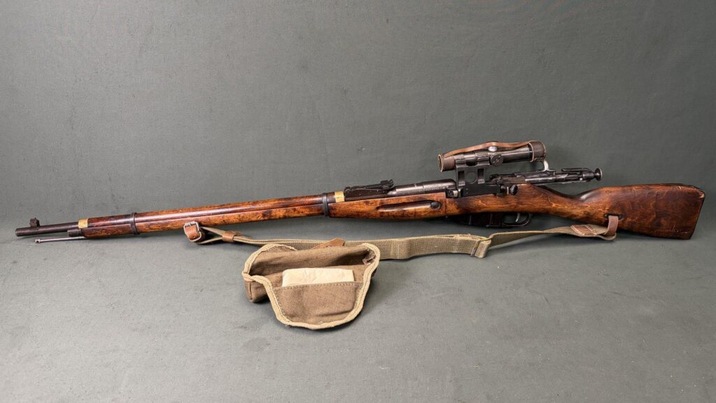 Soviet Mosin M91/30 PU Sniper Config 7.62×54R — 1942 Izhevsk