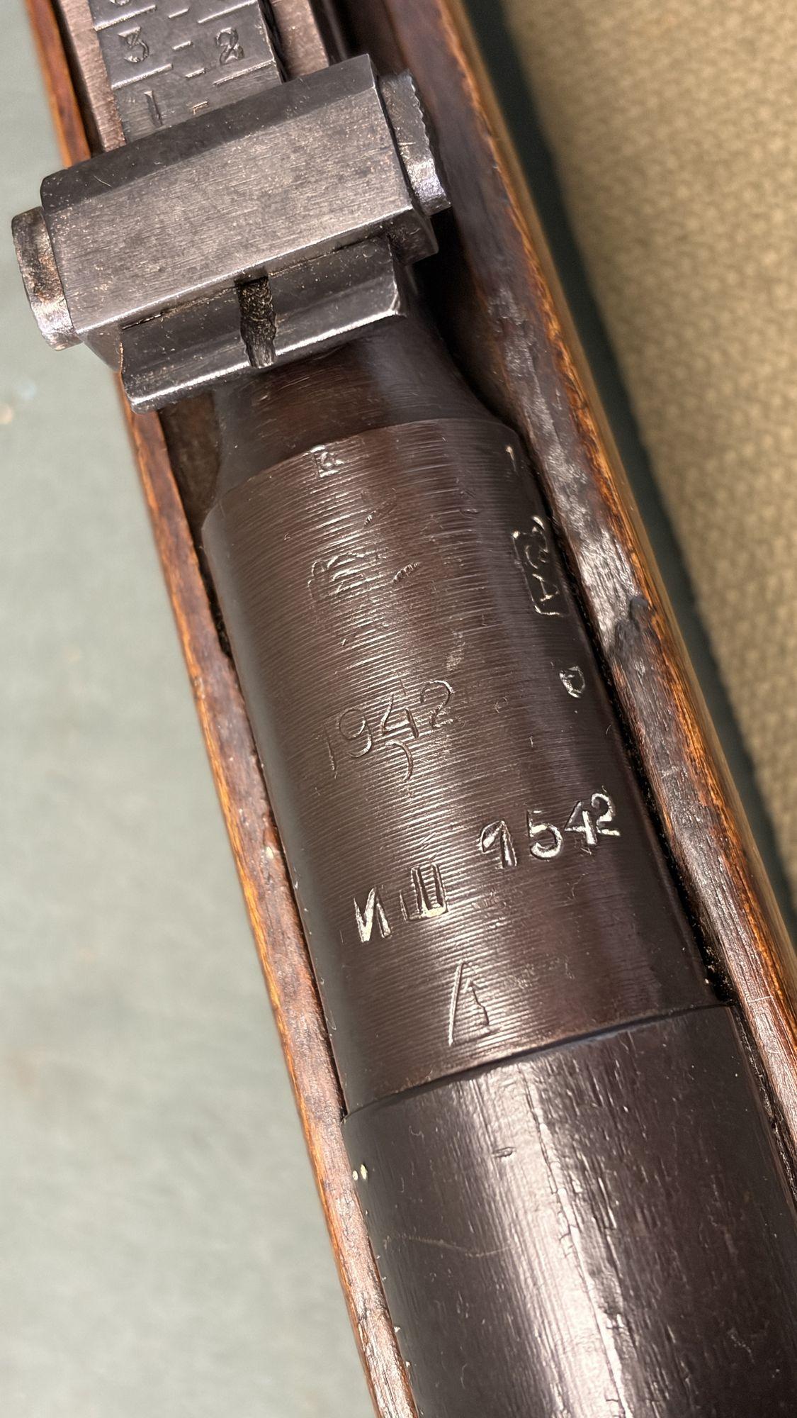 Soviet Mosin M91/30 PU Sniper Config 7.62×54R — 1942 Izhevsk - Image 9
