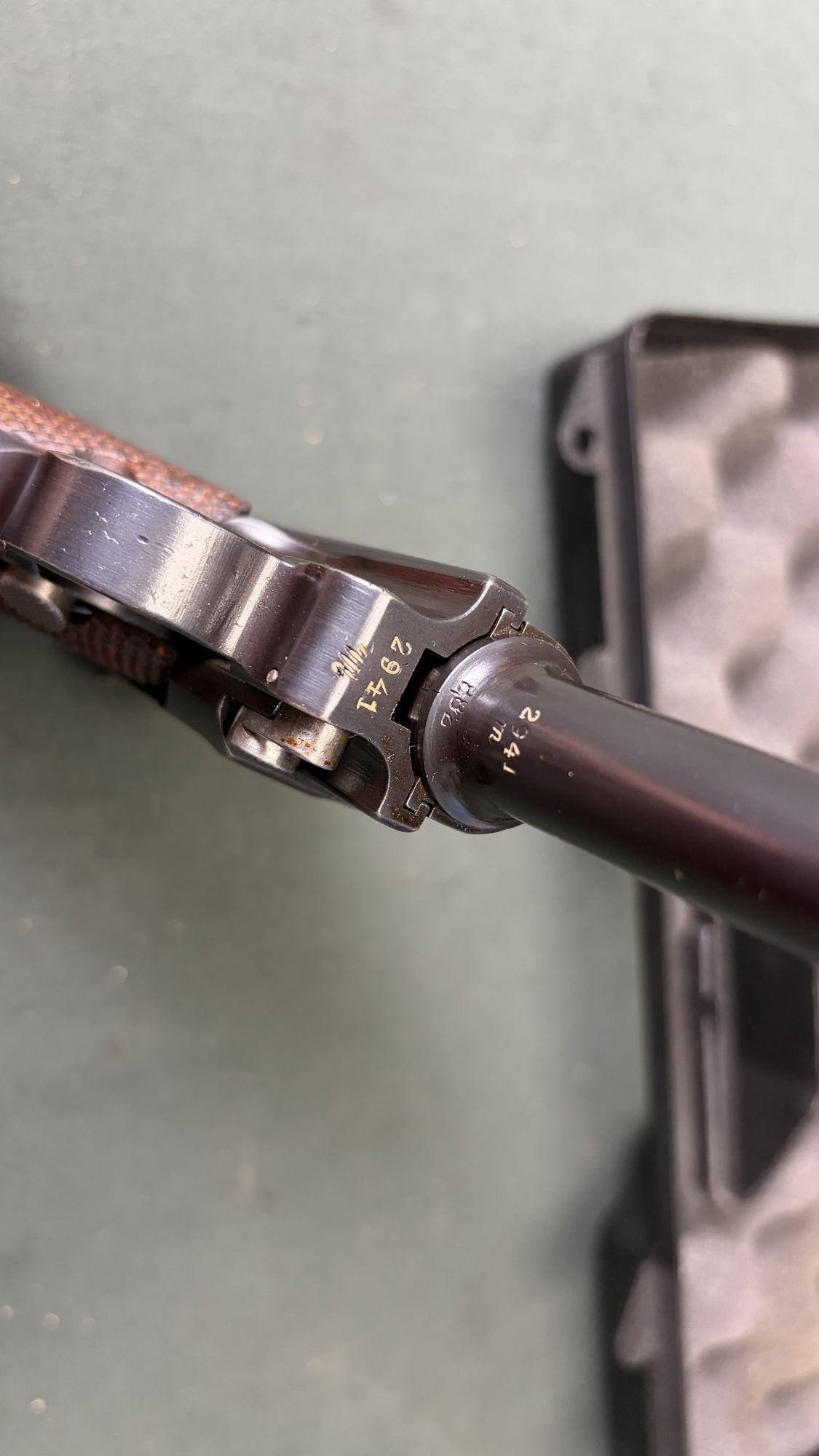 DWM P.08 Luger 9mm — 1918, Weimar Police, Matching - Image 2