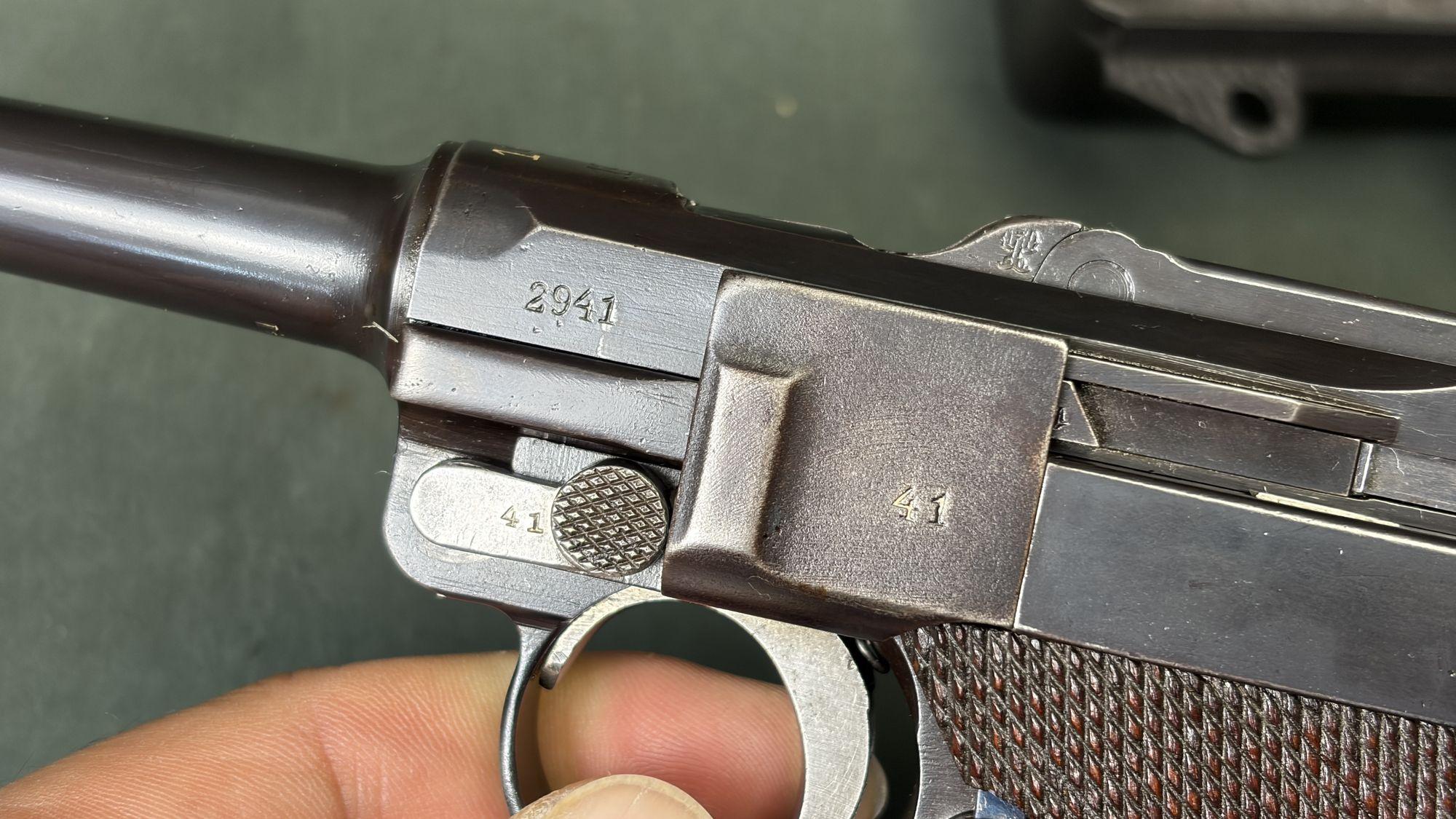DWM P.08 Luger 9mm — 1918, Weimar Police, Matching - Image 10