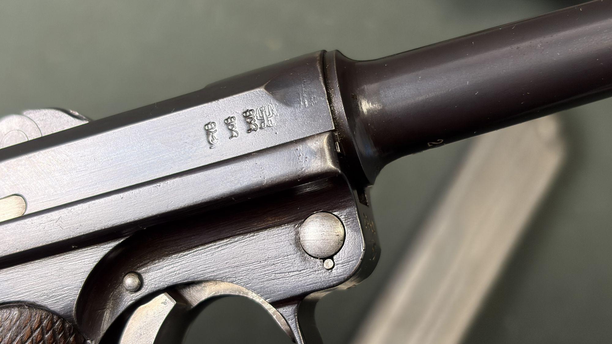 DWM P.08 Luger 9mm — 1918, Weimar Police, Matching - Image 12
