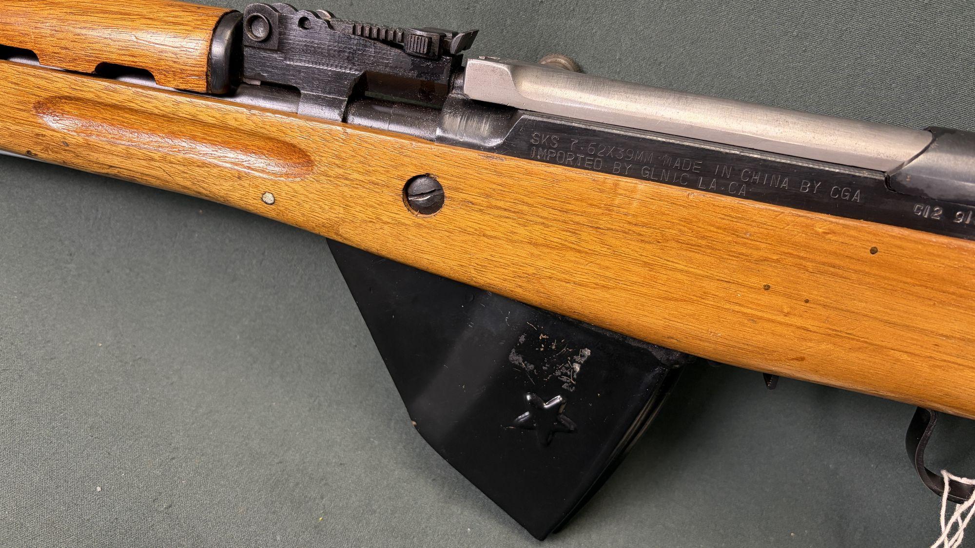 Chinese Type 56 SKS 7.62×39 — All-Matching, CGA, 20 rd Star Mag - Image 3