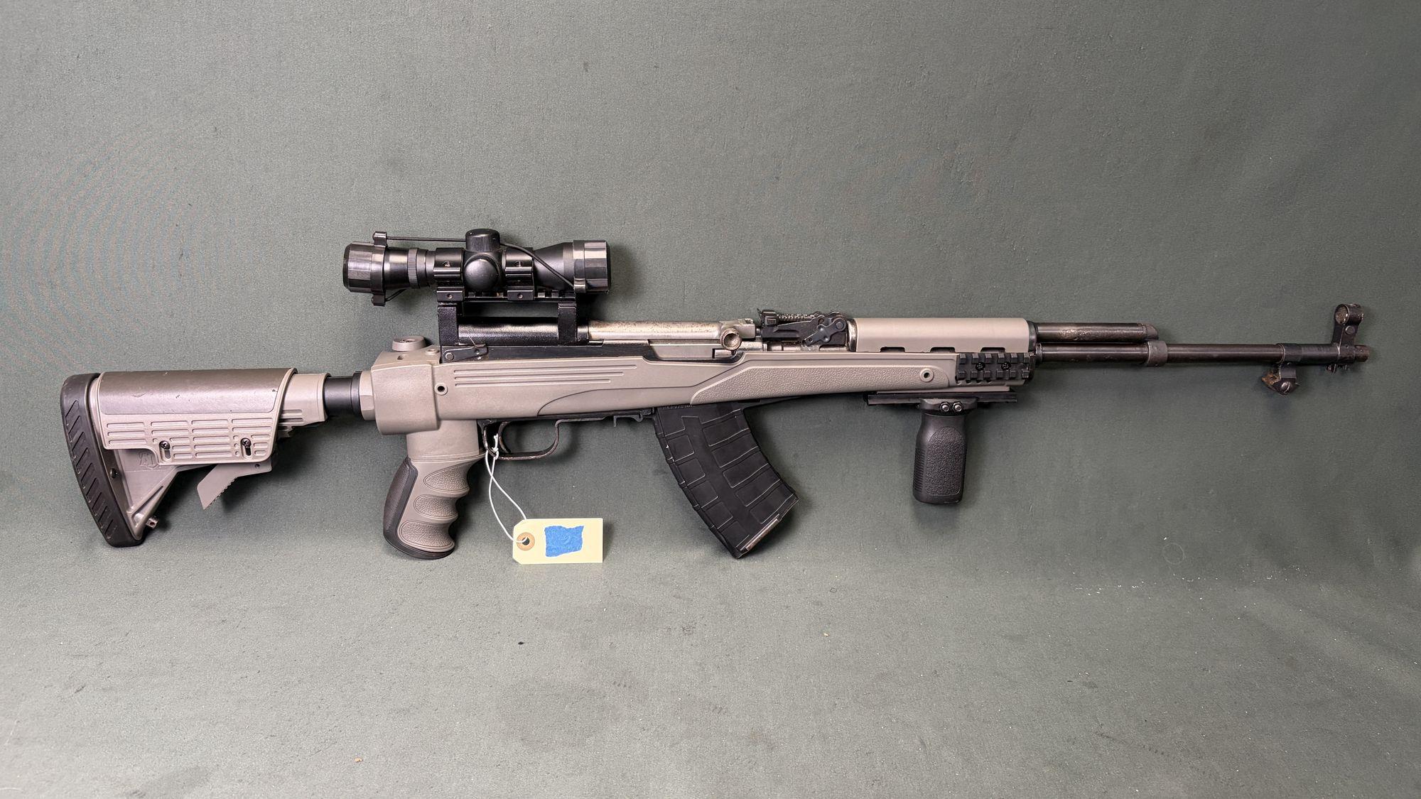 Chinese Type 56 SKS 7.62×39 — Modern Config (ATI Folding Stock, Optic)