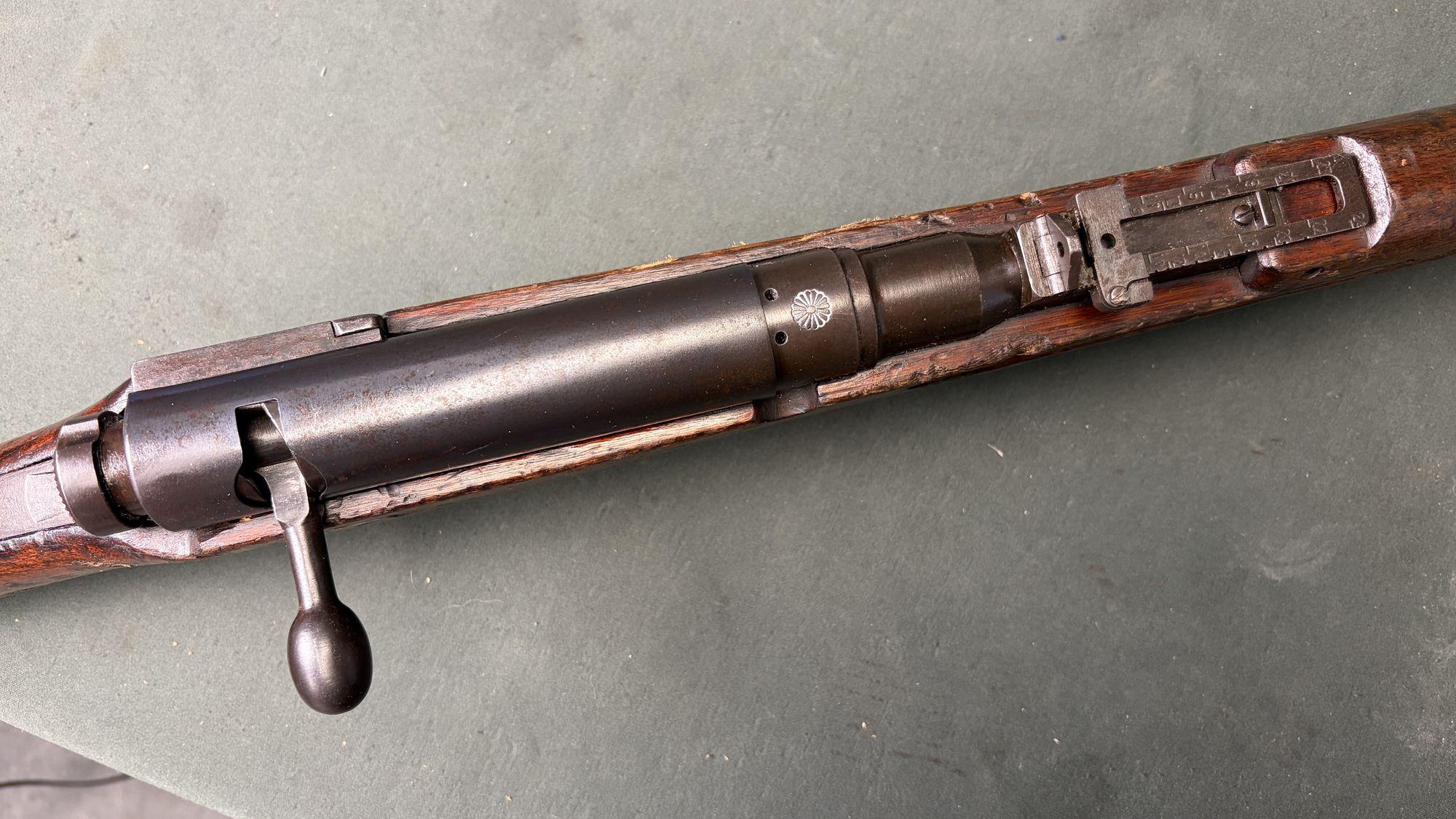 Japanese Type 38 Arisaka 6.5×50 — full mum, Matching - Image 2
