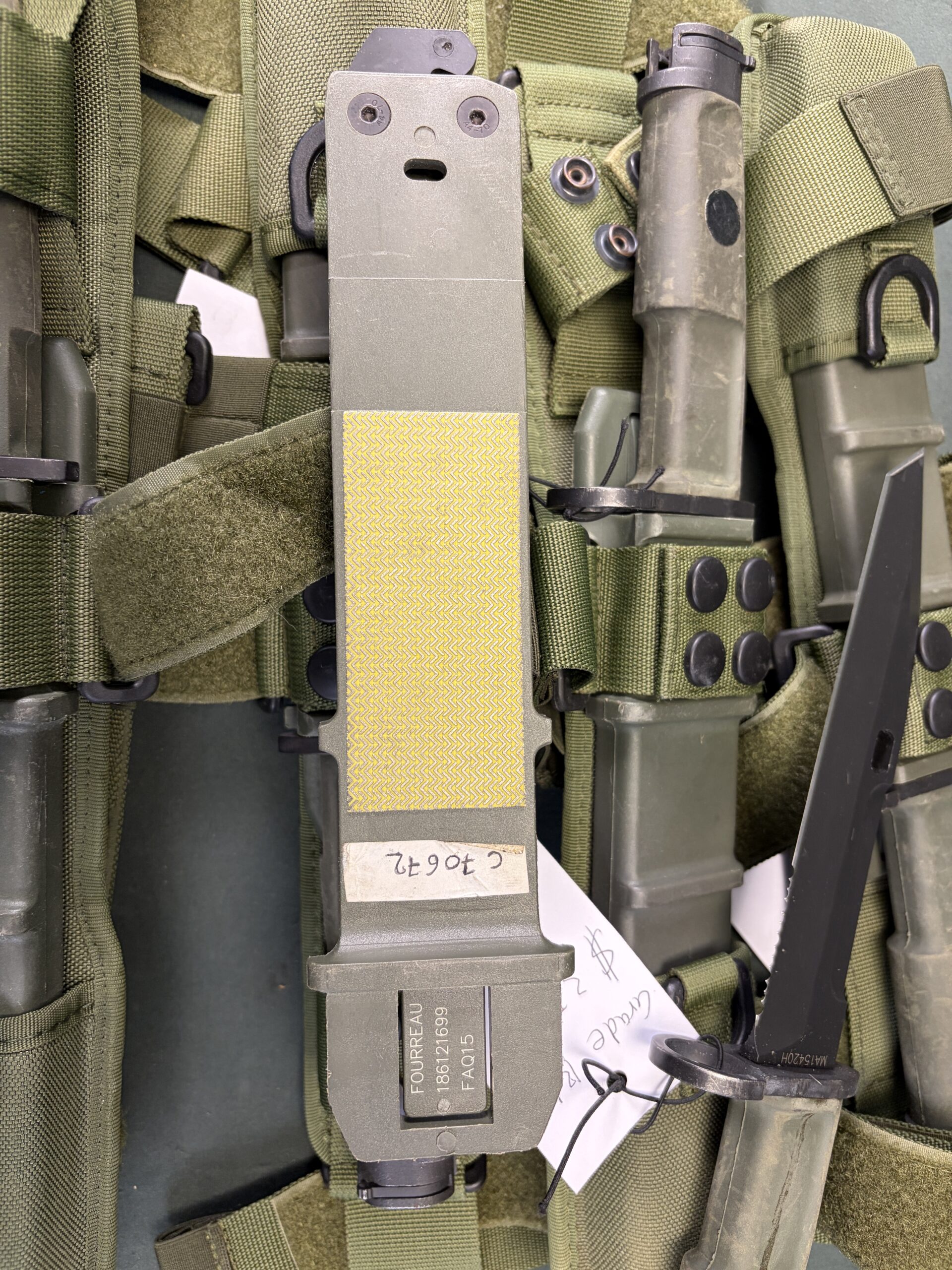 Extrema Ratio Fulcrum Bayonet — French VIGI FÉLIN Issue, Scabbard & Drop-Leg Harness - Image 5
