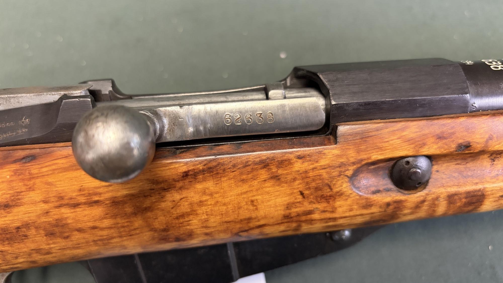 Antique 1896 Izhevsk Finnish M28-30 Mosin Nagant 7.62x54R SKY 1939 Barrel No FFL - Image 4