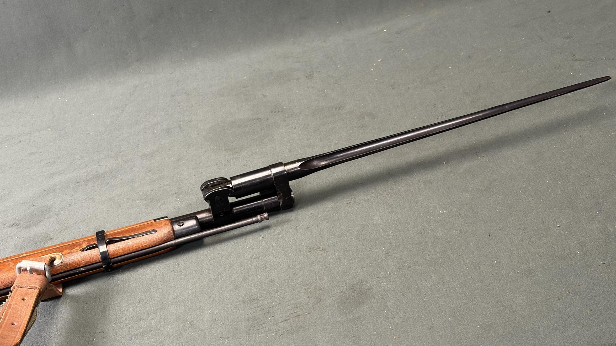 1954 Cugir Romanian M53 Mosin Nagant Carbine 7.62x54R Appears Unfired - Image 11