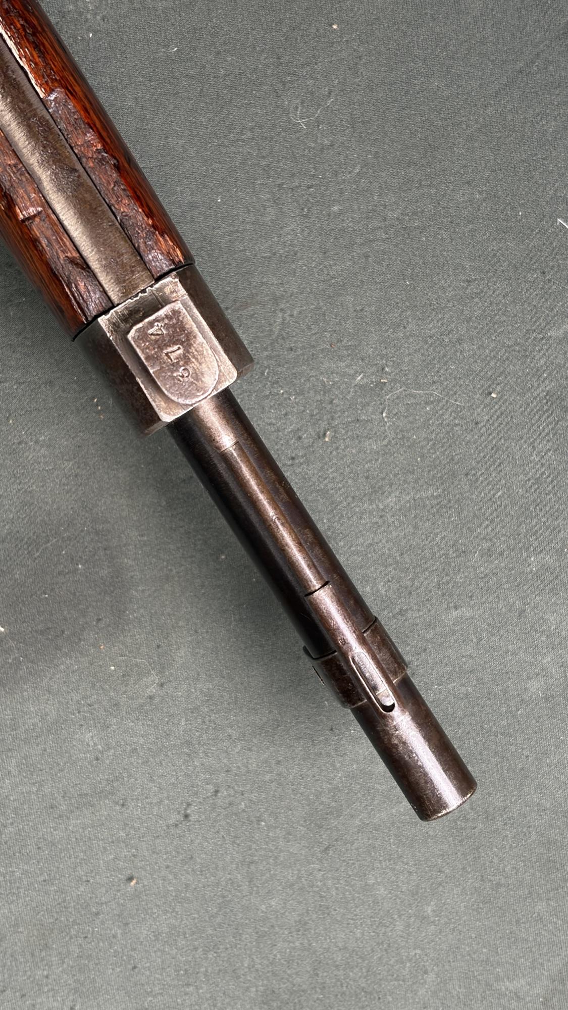 Circa 1936 Japanese Type 38 Arisaka 6.5x50mm Intact Mum Attributed Bringback - Image 5