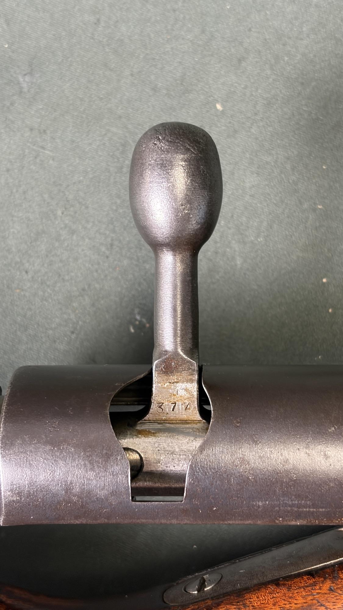 Circa 1936 Japanese Type 38 Arisaka 6.5x50mm Intact Mum Attributed Bringback - Image 13