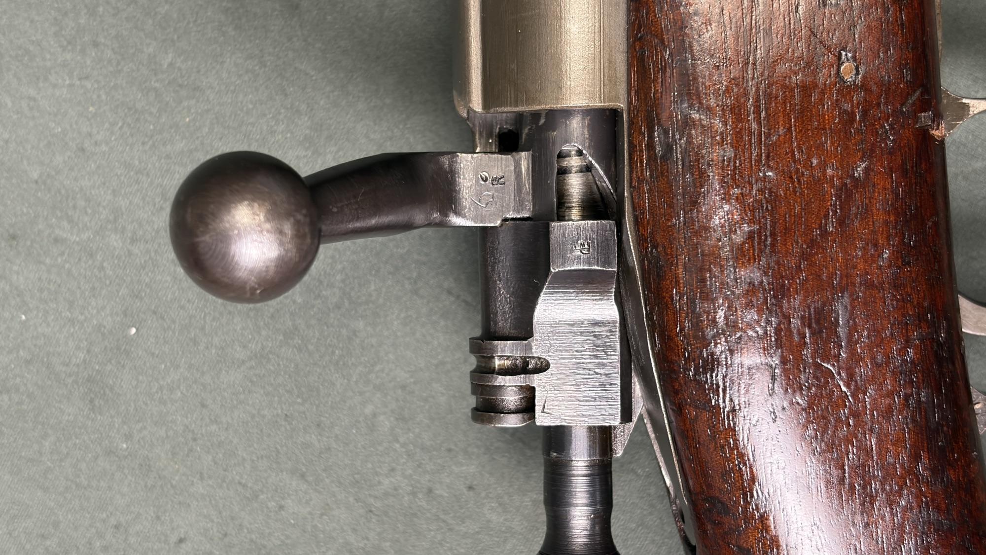 Remington M1903 .30-06 RA 3-42 Barrel FJA Cartouche R Marked Bolt - Image 4