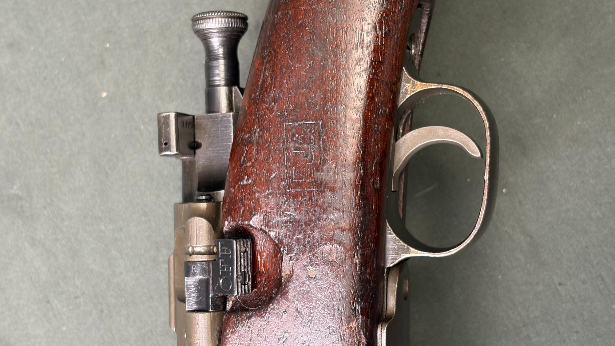 Remington M1903 .30-06 RA 3-42 Barrel FJA Cartouche R Marked Bolt - Image 7