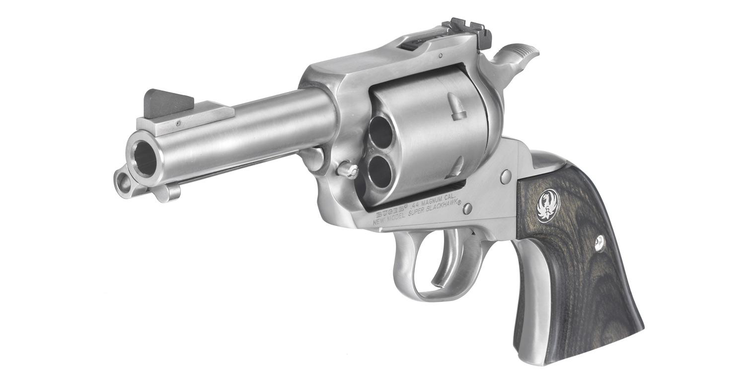 Ruger Super Blackhawk .44 Magnum 3.75" Stainless Revolver - Image 4