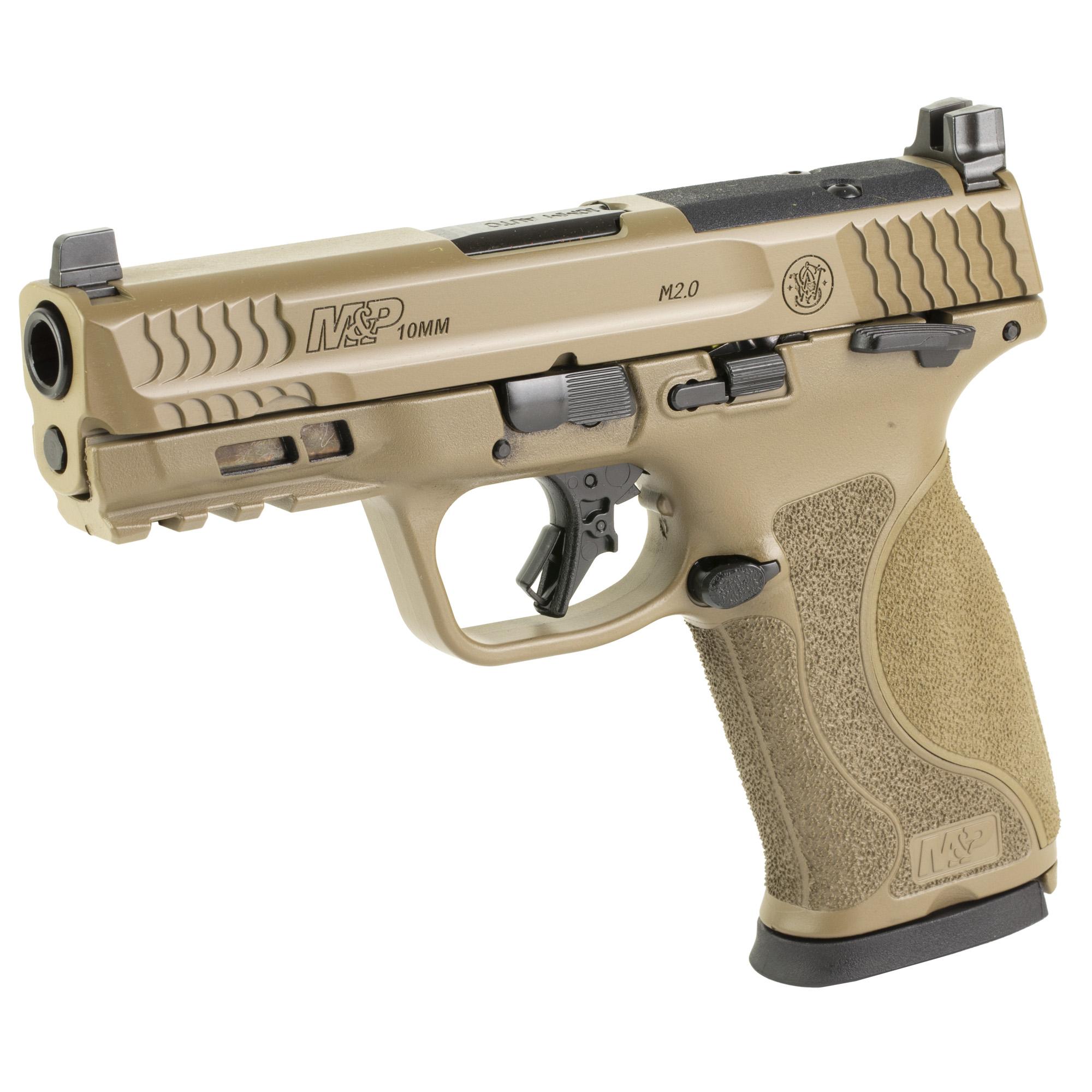 Smith & Wesson M&P 10mm M2.0 4" FDE Optics-Ready — Pre-Owned - Image 3