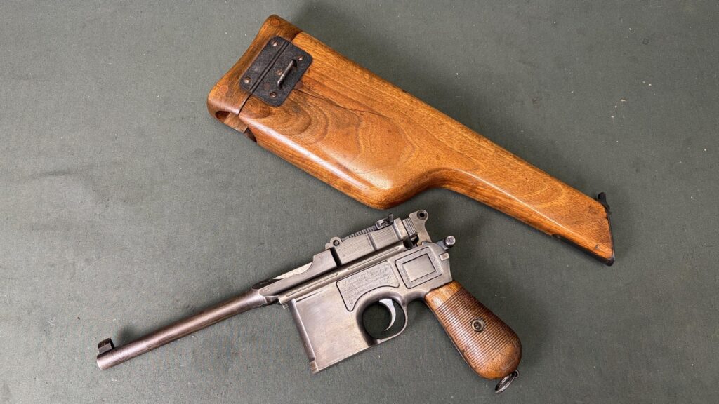 WWI Imperial German Mauser C96 Broomhandle All Matching NS Hammer