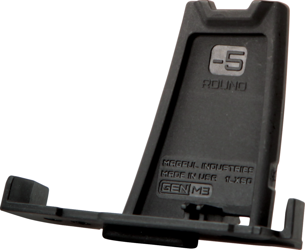 Magpul MAG562-BLK PMAG Minus Limiter 7.62x51mm NATO 5 Compatible w/ PMAG LR/SR GEN M3 Mags Black Polymer/3 Per Pack