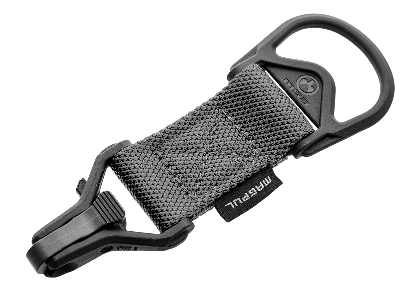 Magpul MS1/MS3 Paraclip Sling Adapter – Two- to One-Point, 1.25" Webbing, Stealth Gray