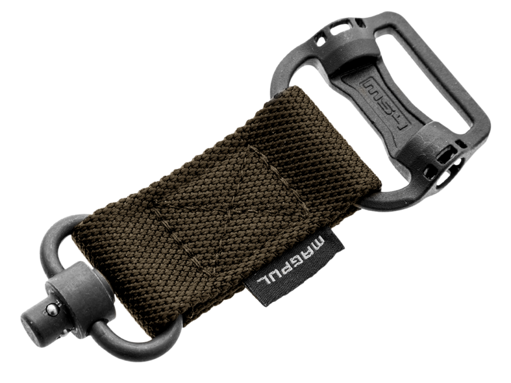 Magpul MS1/MS4 Dual QD Sling Adapter – Two- to One-Point, 1.25″ Webbing, Ranger Green