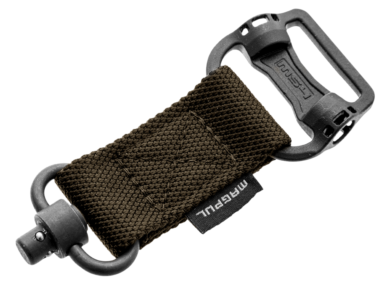 Magpul MS1/MS4 Dual QD Sling Adapter – Two- to One-Point, 1.25" Webbing, Ranger Green